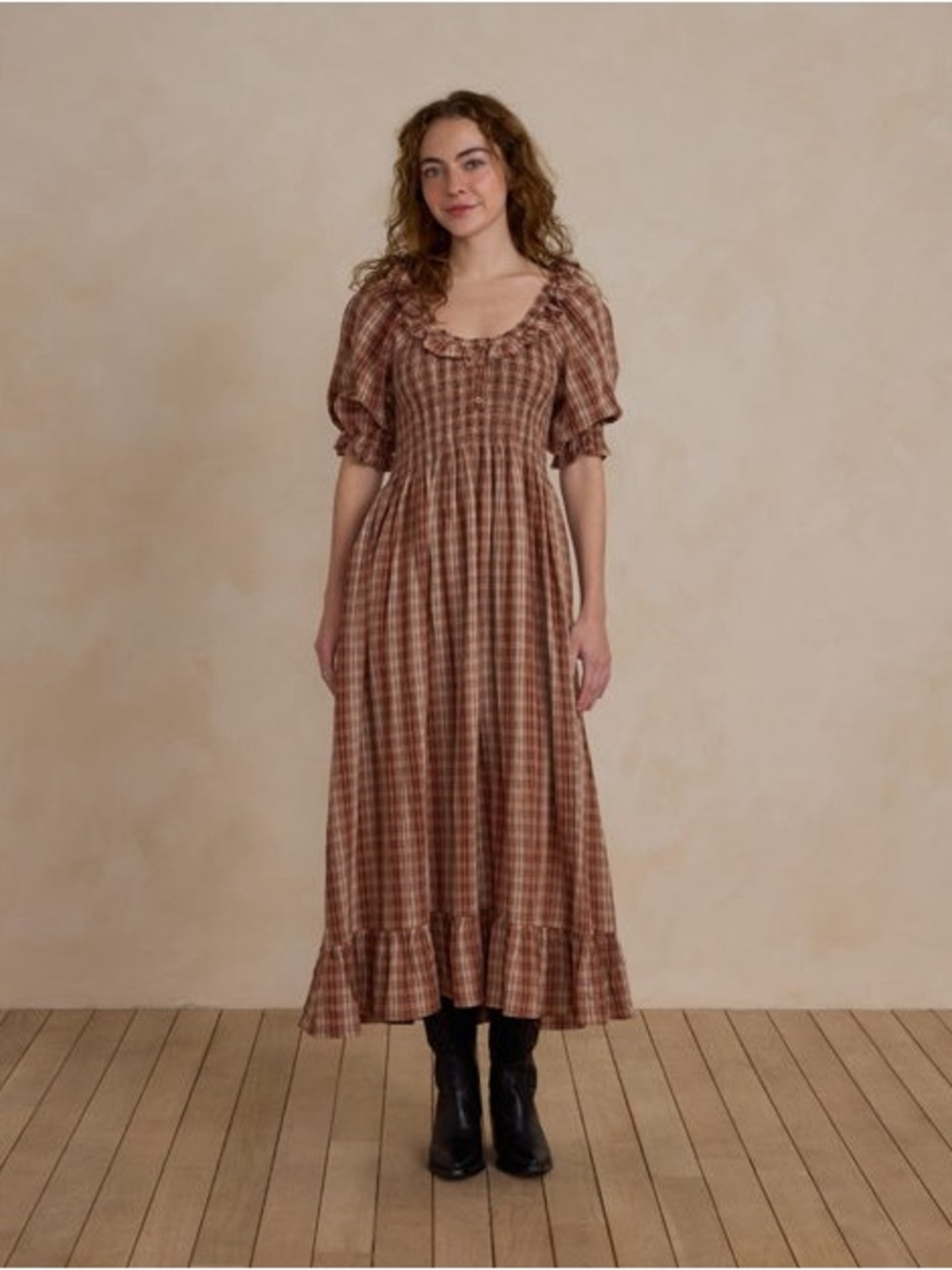 Lexi Dress | Autumn Plaid | Rylee + Cru